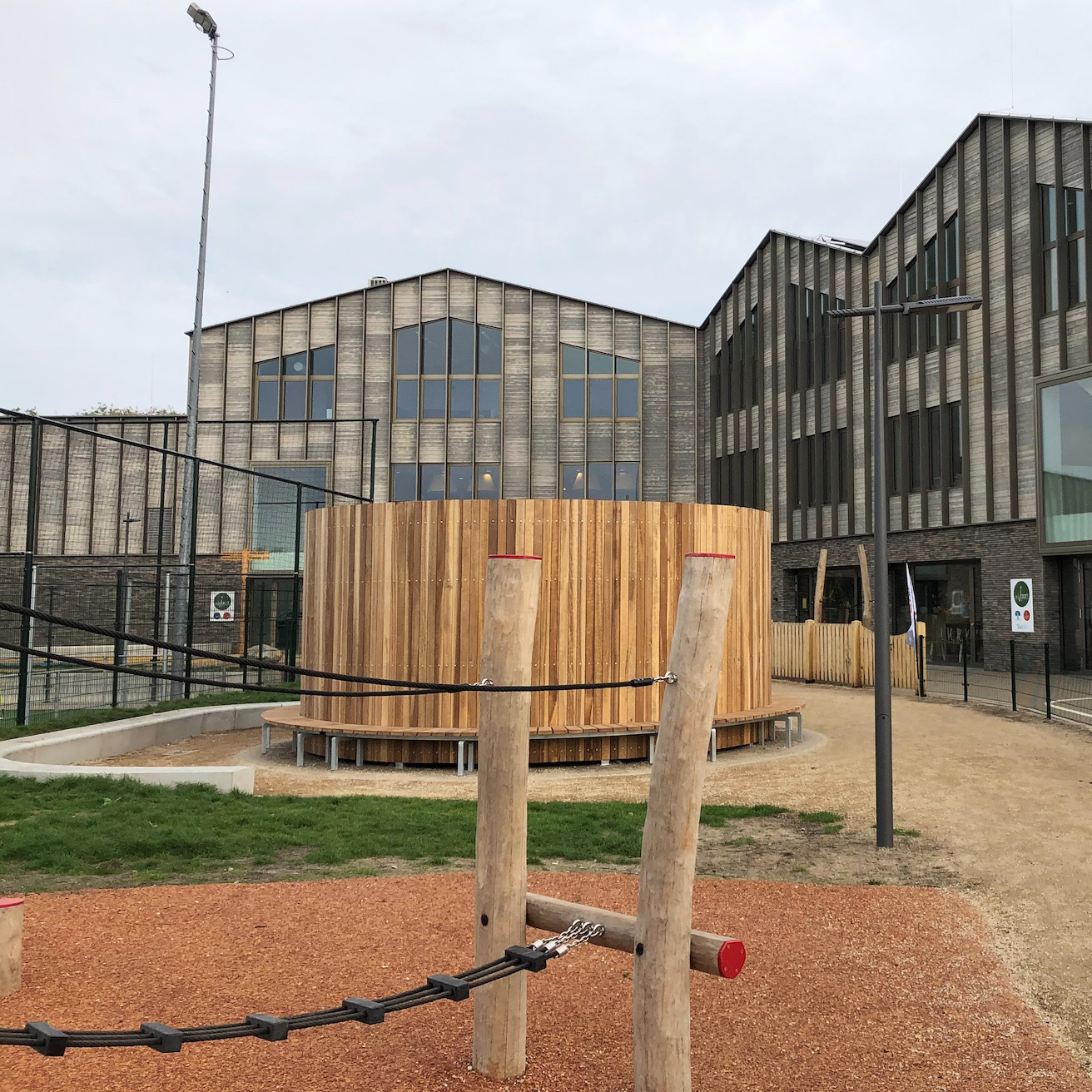 Cylindrical Cycle Shelter